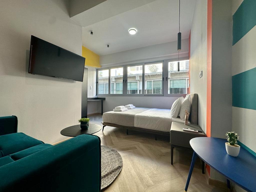 Ermou Funky Lofts Apartment Athena Bagian luar foto